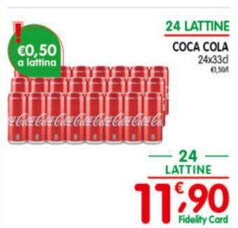 COCA COLA 24x33cl