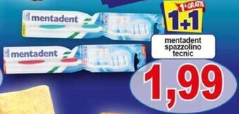 Pewex mentadent spazzolino tecnic offerta