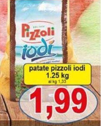 Pewex patate pizzoli iodi 1.25 kg offerta