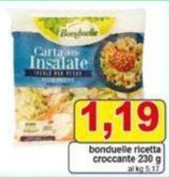 Pewex bonduelle ricetta croccante 230 g offerta