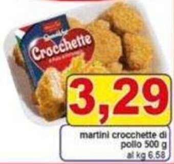 martini crocchette di pollo 500 g