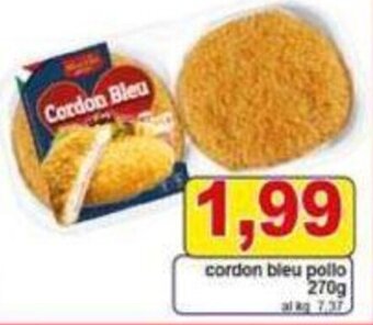 Pewex cordon bleu pollo 270g offerta