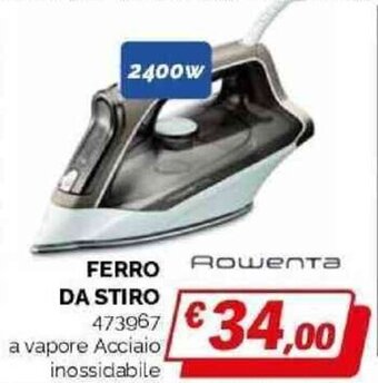 Orizzonte Rowenta FERRO DA STIRO 473967 offerta