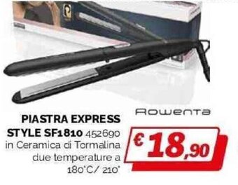 Orizzonte Rowenta PIASTRA EXPRESS STYLE1810 452690 offerta