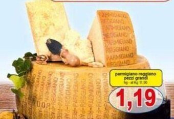 Pewex parmigiano reggiano pezzi grandi offerta