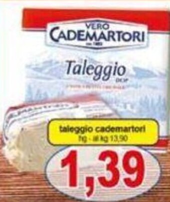 Pewex taleggio cademartori offerta