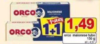 Pewex orco maionese tubo 150 g offerta