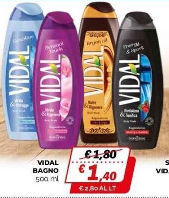 VIDAL BAGNO 500 ml