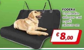 Orizzonte FODERA Coprisedile auto per cani e gatti 140x110 cm offerta