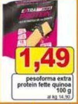 pesoforma extra protein fette quinoa 100 g0