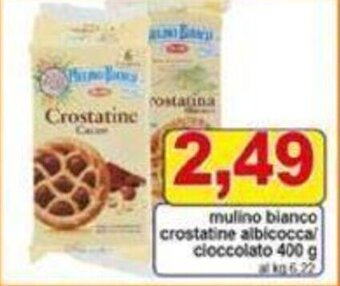 Pewex mulino bianco crostatine albicoccal cioccolato 400 g offerta
