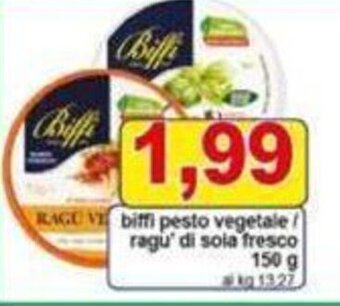 Pewex biffi pesto vegetale/ ragu' di sola fresco 150 g offerta