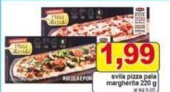 Pewex svila pizza pala margherita 220 g offerta