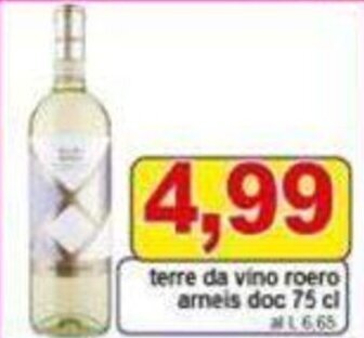 terre da vino roero arneis doc 75 cl