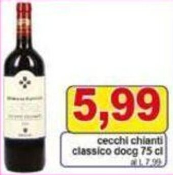 Pewex cecchi chianti classico docg 75 cl offerta