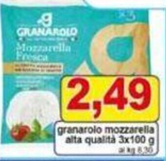 Pewex granarolo mozzarella alta qualità 3x100 g offerta
