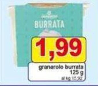 Pewex granarolo burrata 125 g offerta