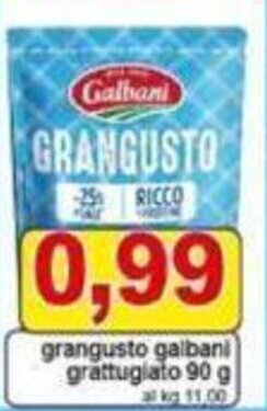 grangusto galbani grattugiato 90 g