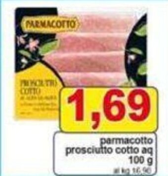 Pewex parmacotto prosciutto cotto 100 g offerta