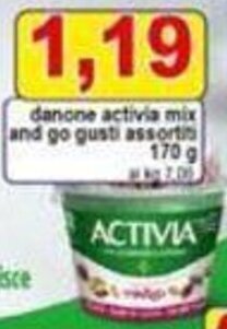 danone activia mix and go gusti assortiti 170 g