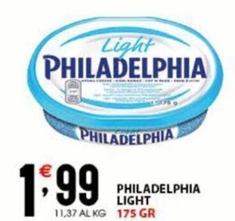 Sisa PHILADELPHIA LIGHT 175 gr offerta