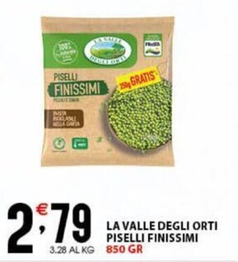 LA VALLE DEGLI ORTI PISELLI FINISSIMI 850 gr
