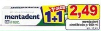 mentadent dentifricio p 100 ml