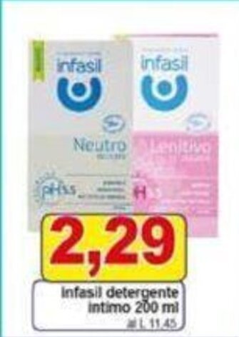 Infasil detergente intimo 200 ml