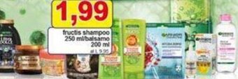Pewex fructis shampoo 250 ml/balsamo 200 ml offerta