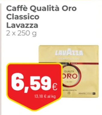 Coop Caffè Qualità Oro Classico Lavazza 2 x 250 g offerta