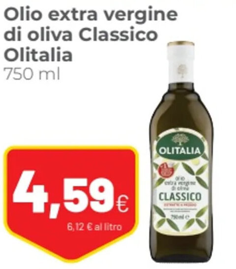 Coop Olio extra vergine di oliva Classico Olitalia 750 ml offerta