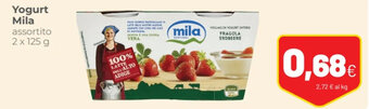 Yogurt Mila assortito 2 x 125 g