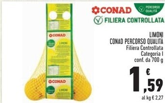 Conad Conad limoni percorso qualità offerta