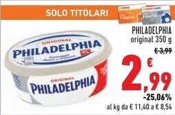 Conad Philadelphia offerta