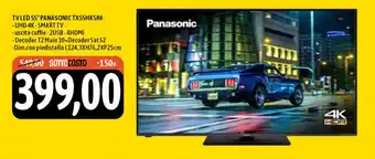 Famila Superstore Panasonic TV LED 55" TX55HX580 offerta
