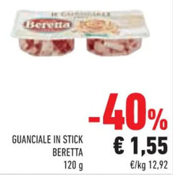 Conad Superstore GUANCIALE IN STICK BERETTA 120 g offerta