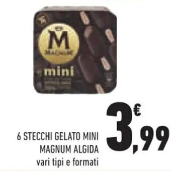 Conad Superstore 6 STECCHI GELATO MINI MAGNUM ALGIDA offerta
