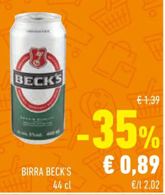Conad Superstore BIRRA BECK'S 44 cl offerta