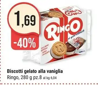 Supermercati Gulliver Pavesi Biscotti Gelato Alla Vaniglia Ringo offerta