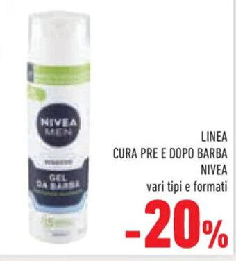 Conad Superstore LINEA CURA PRE E DOPO BARBA NIVEA offerta