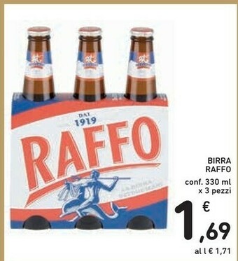 Conad Raffo - Birra 990 G(ml) offerta