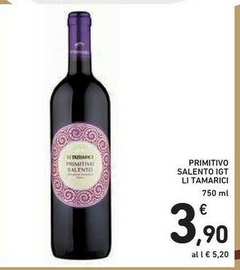 Conad Li Tamarici - Primitivo Salento 750 g(ml) offerta