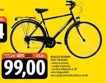 Famila Superstore Bicicletta Uomo Mod. Trekking offerta