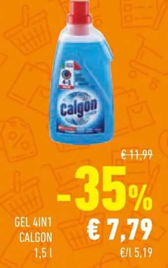 GEL 4IN1 CALGON 1,5 l
