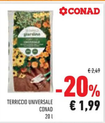TERRICCIO UNIVERSALE CONAD 20 l