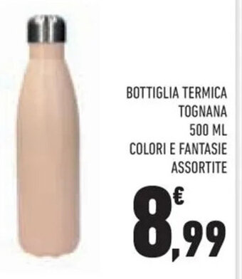Conad Superstore BOTTIGLIA TERMICA TOGNANA 500 ml offerta