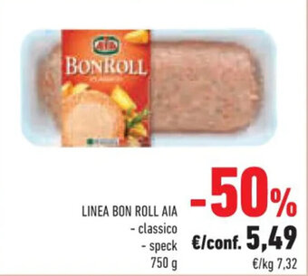 Conad Superstore LINEA BON ROLL AIA - classico -Speck 750 g offerta