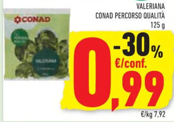 Conad Superstore VALERIANA CONAD PERCORSO QUALITÀ 125 g offerta