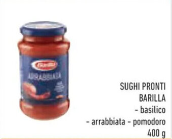 Conad Superstore SUGHI PRONTI BARILLA basilico 400 g offerta