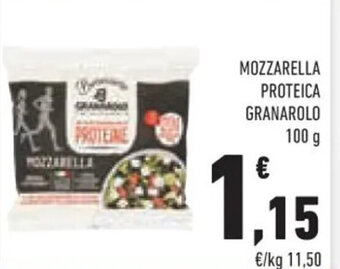 Conad Superstore MOZZARELLA PROTEICA GRANAROLO 100 g offerta